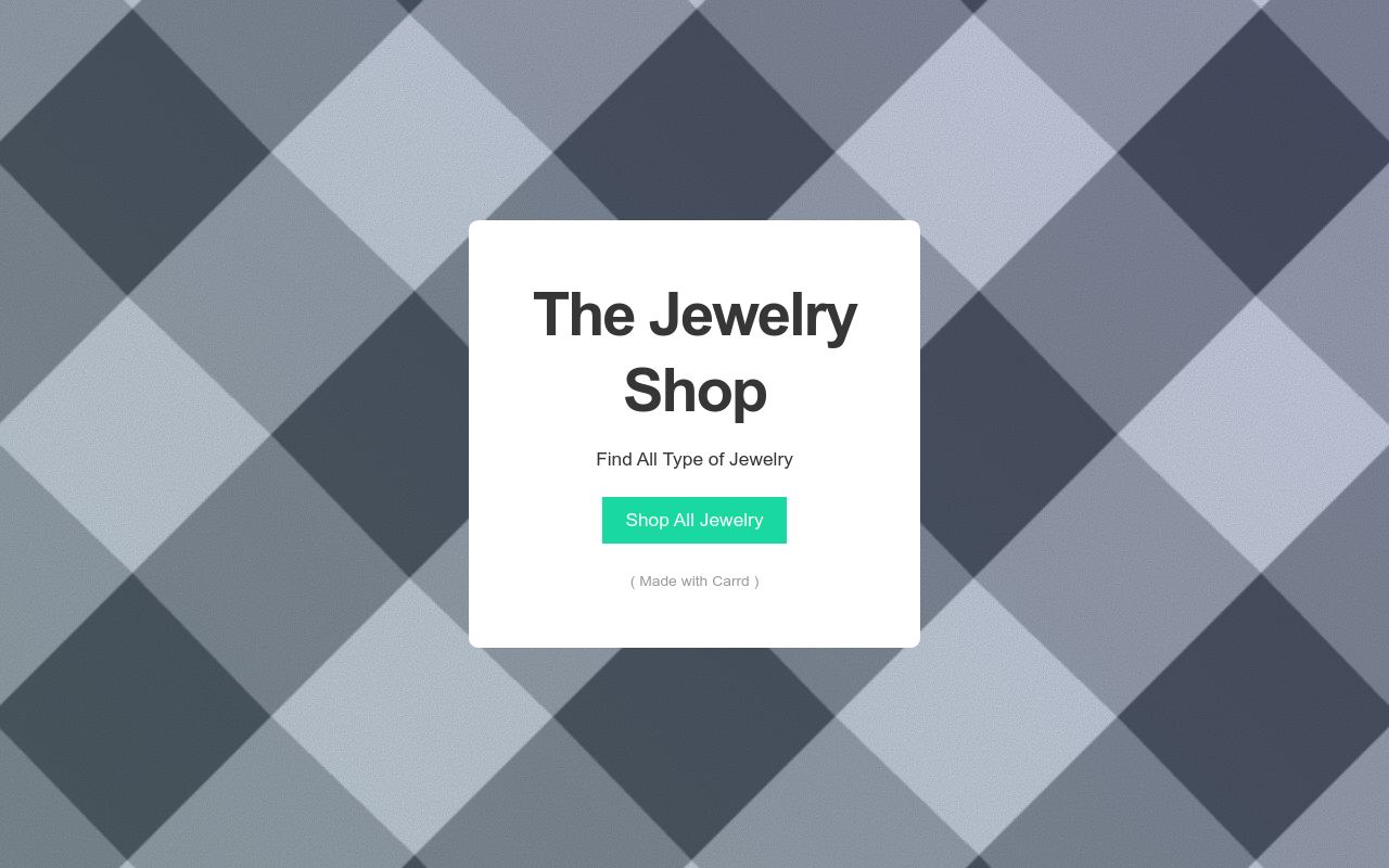 Carrd profile picture for @jewelry